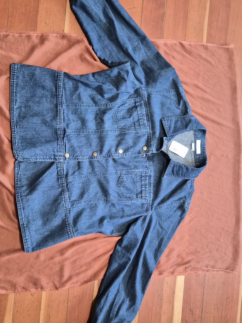 Van Heusen Women Vintage Denim X-Large 100% Cotton
